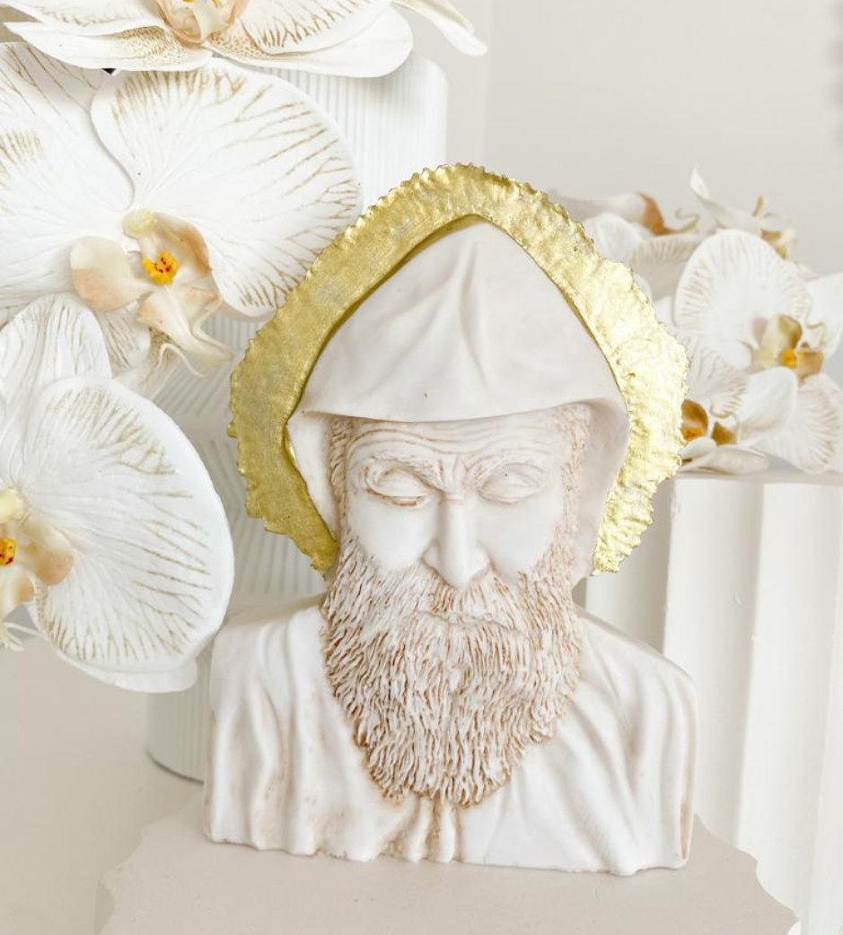 Boxed Saint Charbel Statue