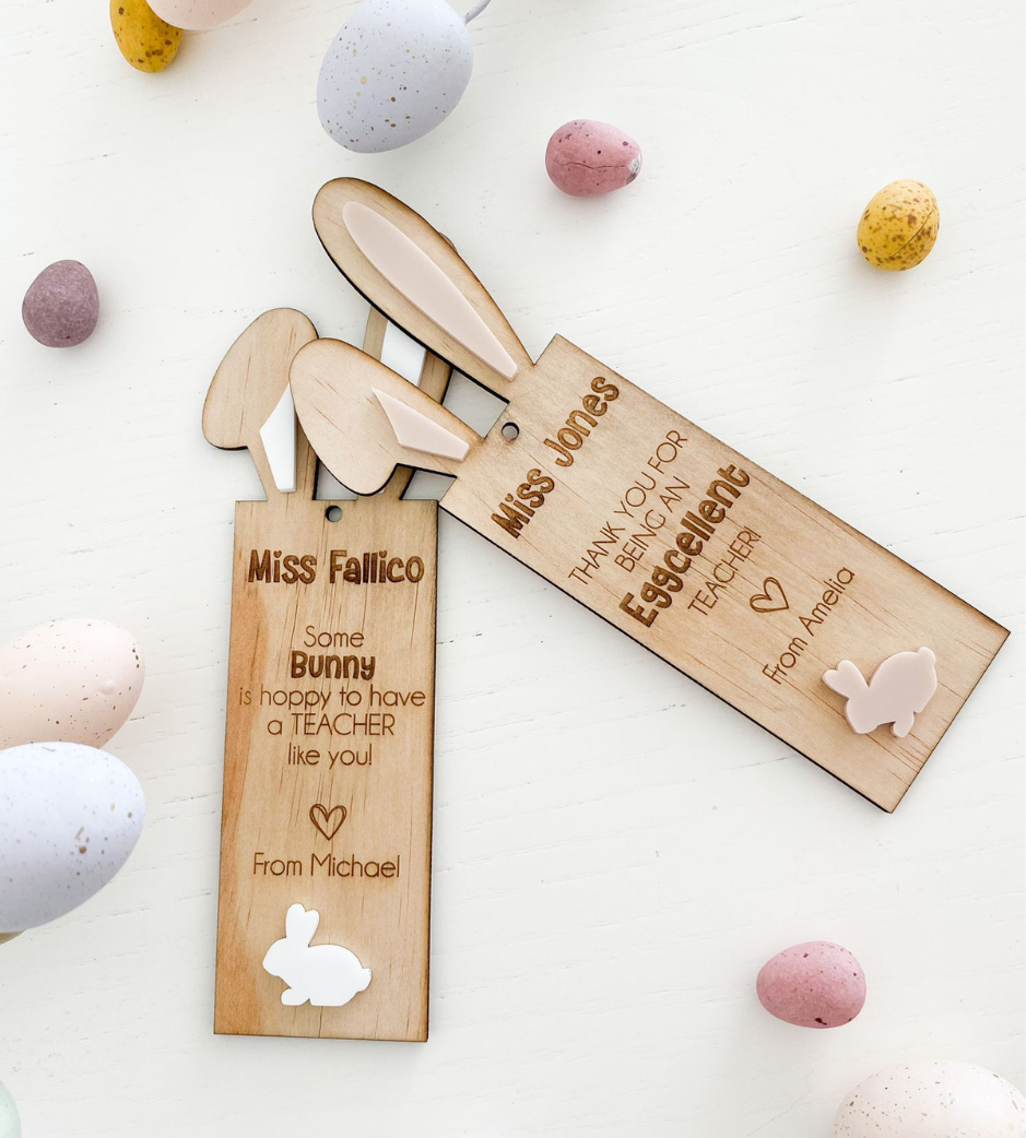 Personalised Bunny Bookmark Box