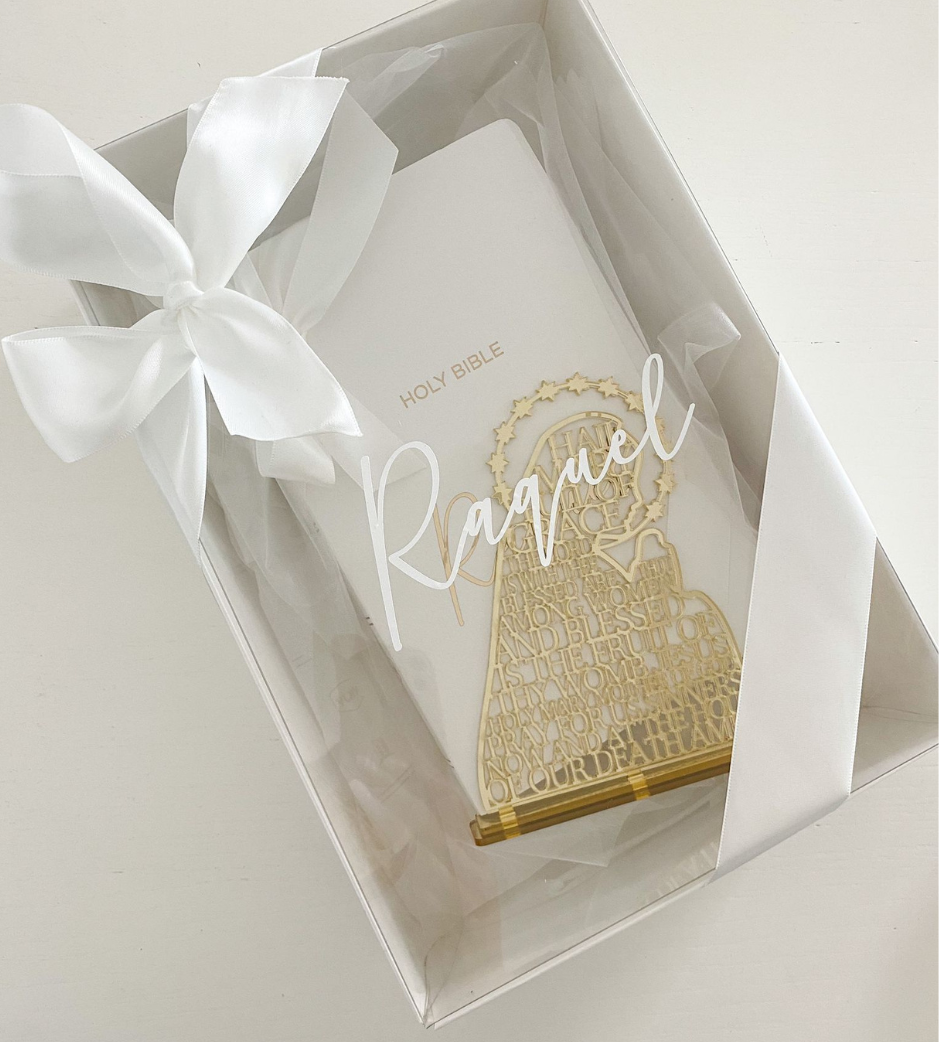 Personalised Bible and Hail Mary Pack