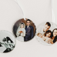 Keepsake Photo Glass Tree Ornaments