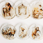 Nativity Glass Ornaments