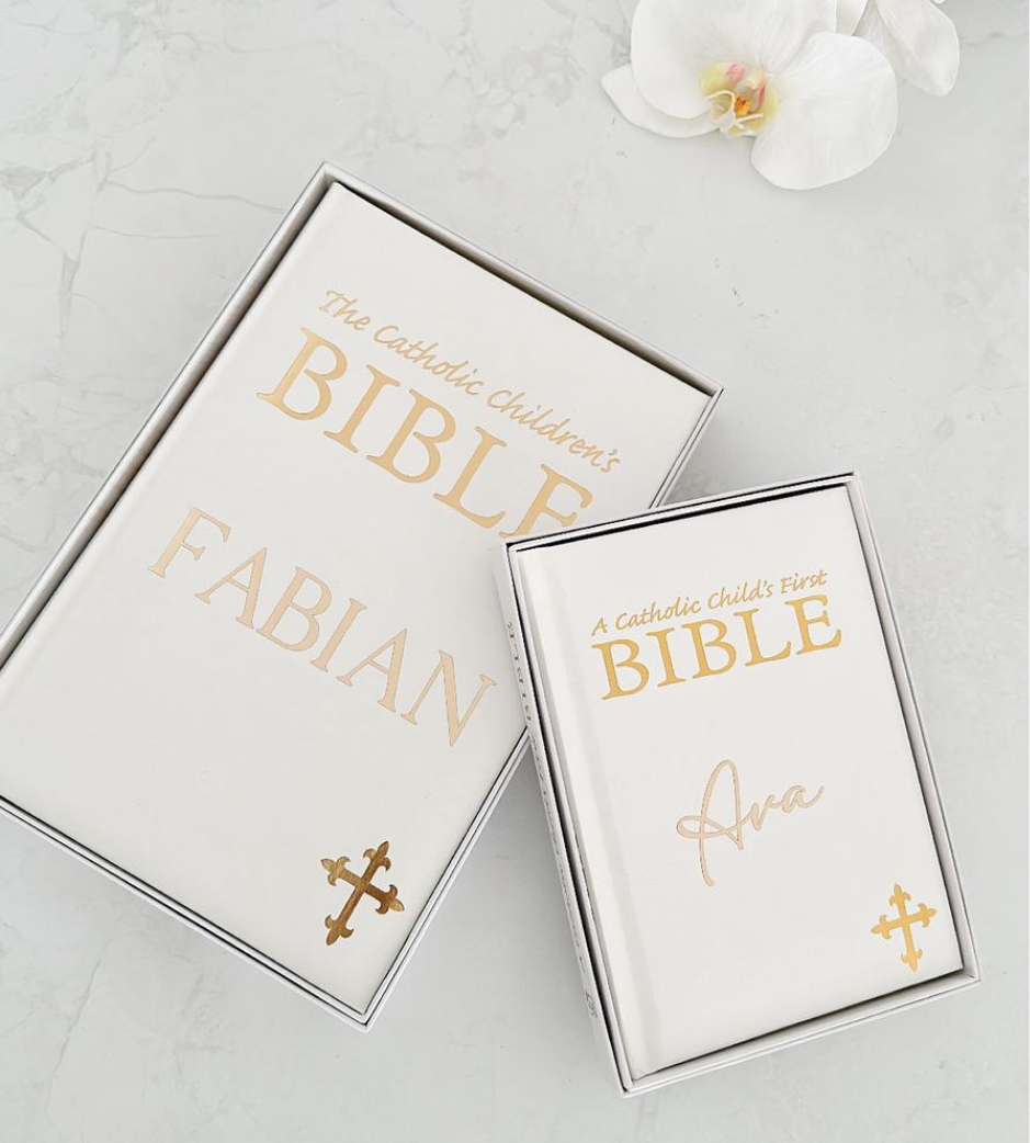 Personalised Catholic Children's Bible (2 sizes)