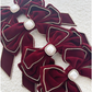 Velvet Lux Bow Decorations