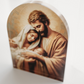 Holy Family Large Arch Acrylic Block (15x20cm)