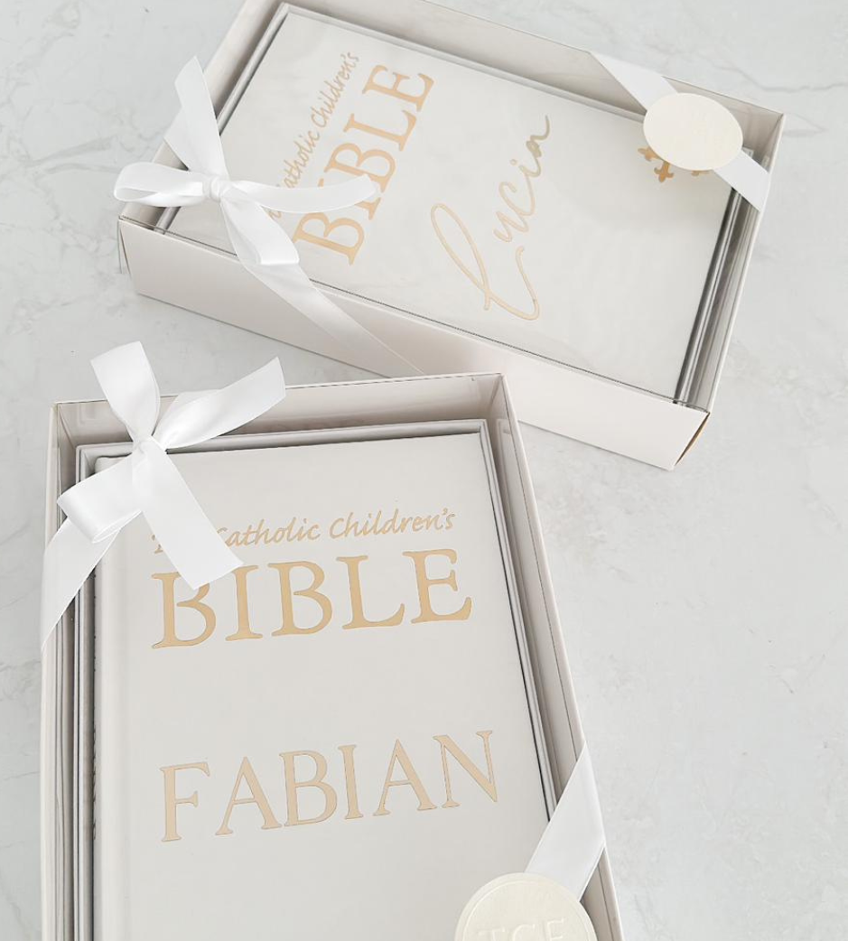 Personalised Catholic Children's Bible (2 sizes)