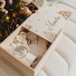 Personalised Wooden Christmas Keepsake Box