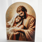 Holy Family Large Arch Acrylic Block (15x20cm)