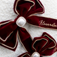 Velvet Lux Bow Decorations