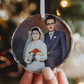 Keepsake Photo Glass Tree Ornaments