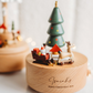 Christmas Heirloom Wooden Musical Carousels