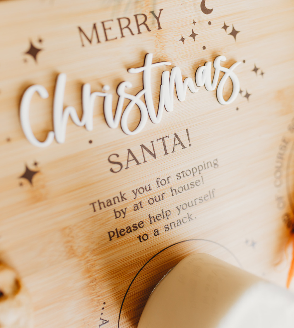 Personalised Santa Treat Board