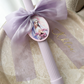 Lilac Ribbed Candle