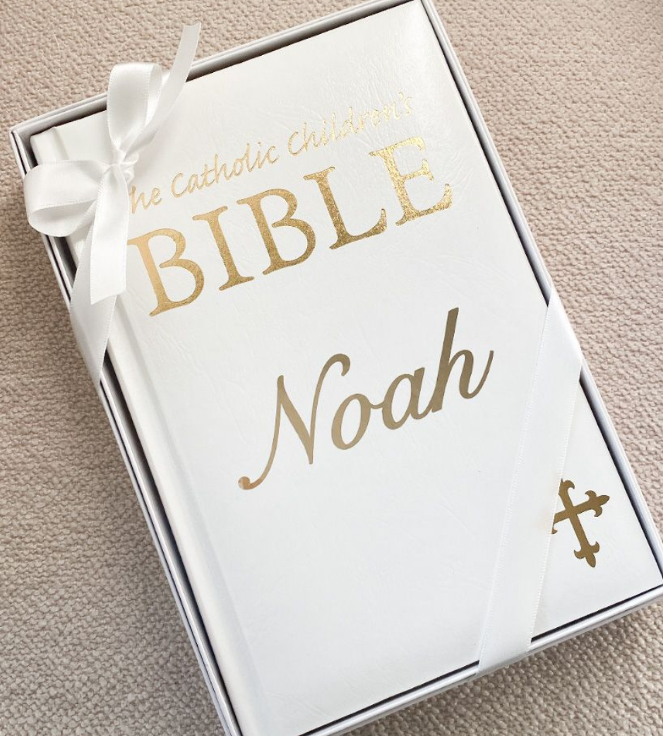 Personalised Catholic Children's Bible (2 sizes)