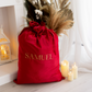 Personalised Embroidered Santa Sacks