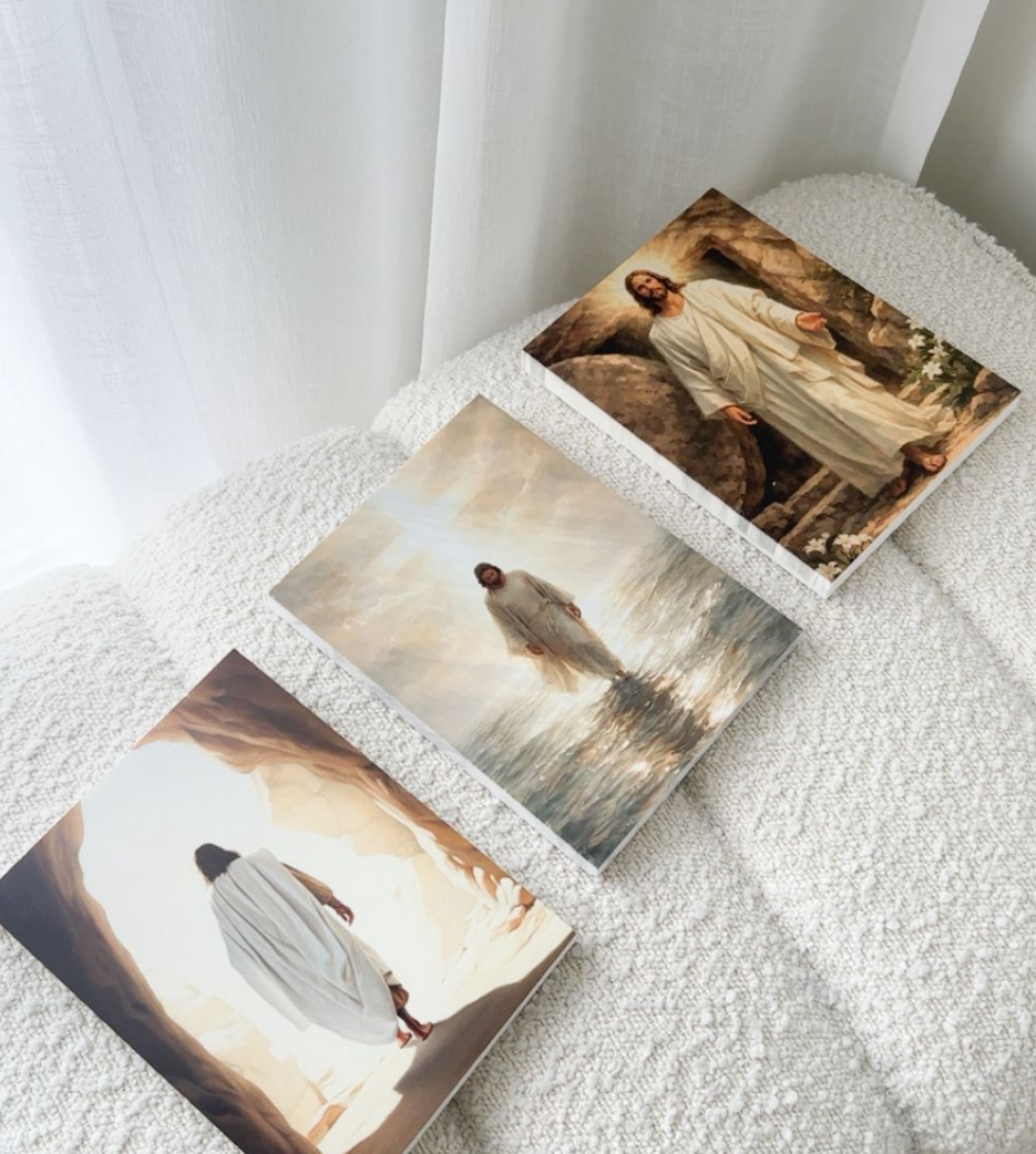 Easter Marble Stones 15x20cm