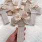 Travertine Cross with Acrylic Tag (2 sizes)