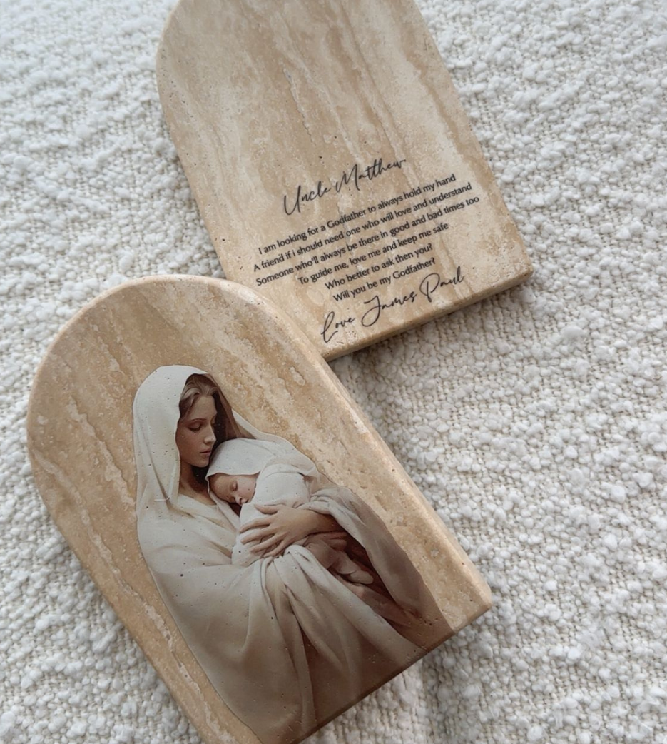 Travertine Godparent Proposal Packs