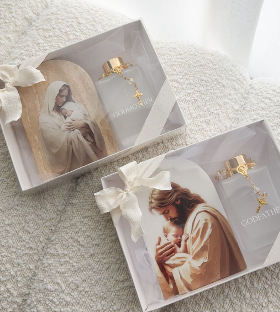 Travertine Godparent Proposal Packs