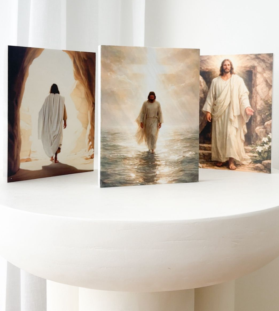 Easter Marble Stones 15x20cm