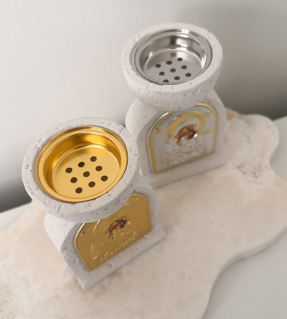 Cement Incense Burners