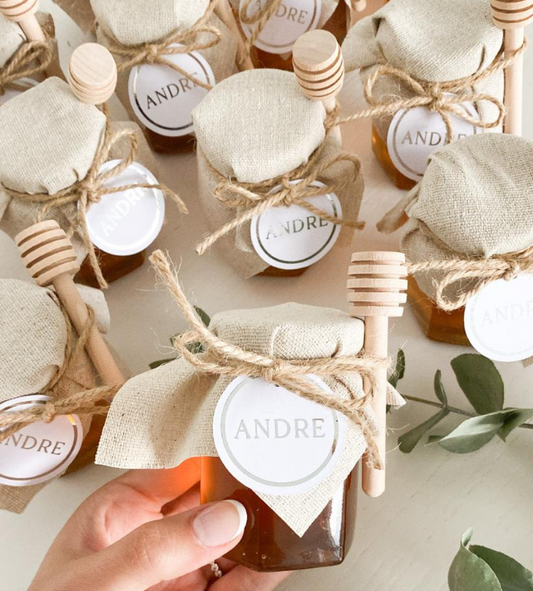 Personalised Honey Jars