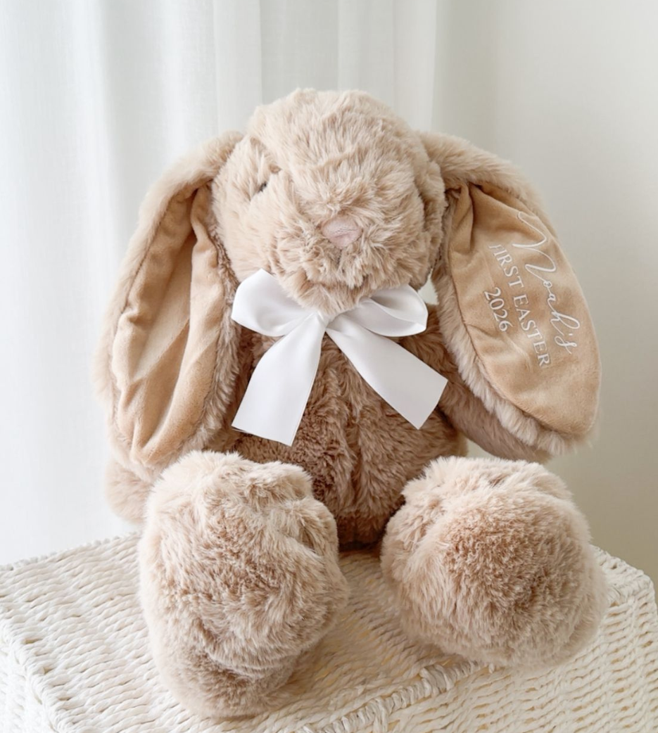 Personalised Easter Large Blush Bunny