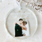 Keepsake Photo Glass Tree Ornaments