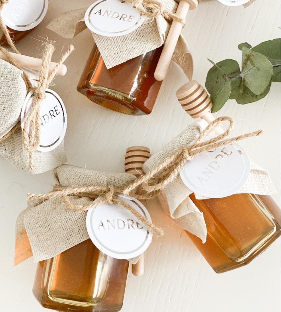 Personalised Honey Jars