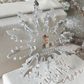 Clear Personalised Christmas Snowflake
