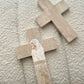Travertine Cross (Plain or Printed)