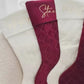 Velvet Personalised Christmas Stocking