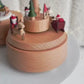 Christmas Heirloom Wooden Musical Carousels