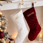 Velvet Personalised Christmas Stocking (no bow)