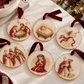 Nativity Agate Ornaments - Pack of 6