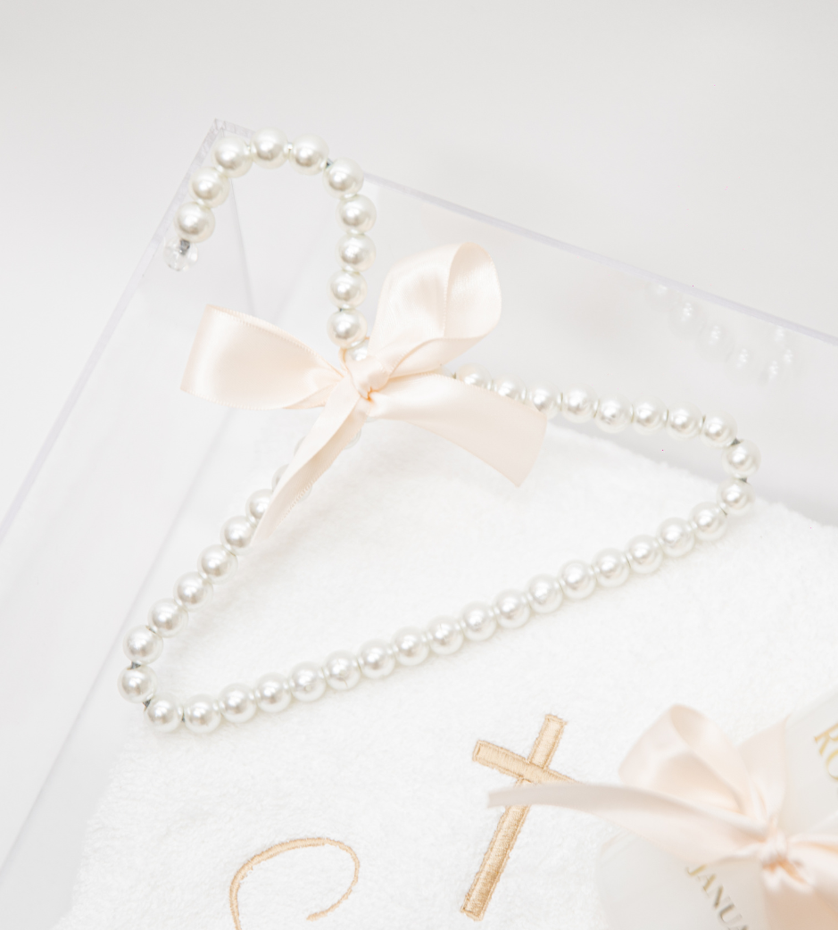 Ivory Pearl Baby Hanger